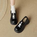 Женские лоферы JOSINY черные/экрю, цвет экрю (стандартная колодка) - фото 9