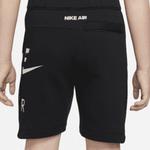 Шорты воздушные французские терри логотип короткие Nike, черный - фото 4