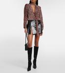 Блузка moss с леопардовым принтом Rixo, мультиколор - фото 2