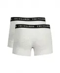 Серые хлопковые трусы-боксеры Trussardi, серый - фото 2