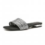 Нескользящие бесшумные сандалии женские Varib, Black - фото