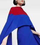 Платье миди Elina с накидкой ROKSANDA, синий - фото 4