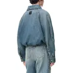 Куртка-бомбер 'Washed Denim' LOEWE, синий - фото 5