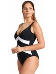 Arena Купальник черно-белый - фото