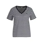 Футболка Gant 4200566 short sleeve v neck, синий - фото