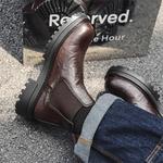 Челси Ботинки Мужские Weishibangwei, коричневый - фото 17