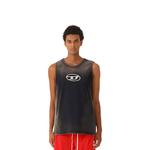 Овальный топ D plaque DIESEL, серый - фото 6