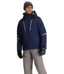 Куртка Obermeyer Big & Tall Foundation Jacket, цвет Midnight Navy - фото