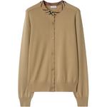 Шерстяной кардиган Burberry, Sand - фото