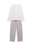 Пижамный комплект Mango SET, Beige - фото 5