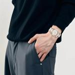 LONGINES Часы Men's Collection Watch, Silver White - фото 5