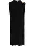 Lanvin платье миди без рукавов, черный - фото