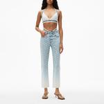 Alexander Wang Джинсы Women's Blue White Gradient - фото 4