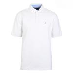 Мужская поло Tommy Hilfiger, белый - фото