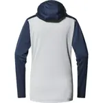 Женская флисовая кофта Haglöfs ROC Flash Mid, синий - фото 2