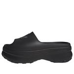 Шлепанцы (WMNS) adidas adiFOM Stan Smith Slides 'Core Black Grey Six' - фото