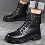 Мужские черные ботинки Martin Boots Romon - фото 3