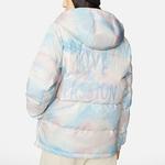 Wade Collection Пуховик унисекс Off White Lining, кремовый - фото 7