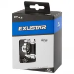 Педали Exustar EPM827, серебряный - фото 5