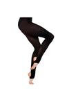 Колготки со стременами для танцев (1 пара) Silky, черный - фото