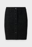 Юбка Armani Exchange Denim skirt, Black Denim/Black - фото 6