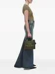 Сумка The Small Leather Tote MARC JACOBS, зеленый - фото 3