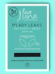 Трусики для беременных Love Luna Lady Leaks, черные - фото 3