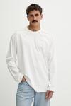 Хлопок с длинным рукавом T-CRAHOR-BOXT-LS-T1 Diesel, белый - фото