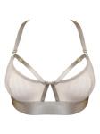Bordelle бюстгальтер с вырезами, нейтральный - фото