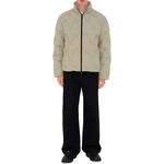 Утепленная пуховая куртка Burberry, серо-голубая - фото 4