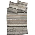 Постельное белье CASATEX «Alfredo», дизайн в полоску, цвет coffee - фото