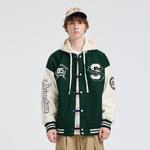 Бейсбольная куртка унисекс Crayon Shinchan, цвет Black [with hat] - фото 49