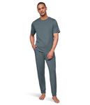 Пижама Eberjey Henry Short Sleeve Pant Pj Set, цвет Stone Blue - фото