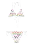 Бикини с узором зигзаг Missoni, белый - фото