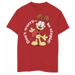 Футболка с рисунком Garfield Be Stupid для мальчиков 8–20 лет Licensed Character - фото