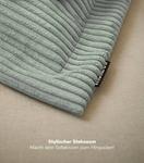 Подушка mokebo Sofakissen, бензин - фото 3