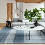 Ковер Oregon Plaid Wool Area Rug nuLOOM, 183x274 см, синий - фото