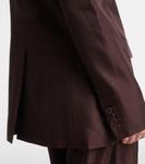 Блейзер из шелка и хлопка Валери Joseph, Ebony - фото 5