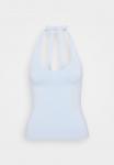 Топ Hollister Co. Top, Light Blue/Blue - фото 5
