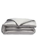 Пододеяльник Frette Essentials Single Ajour King, серый - фото