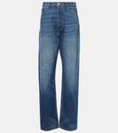 Выцветшие прямые джинсы Aya Muse, True Blue - фото