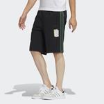 Шорты neo graffiti pattern printing shorts black Adidas, черный - фото 2