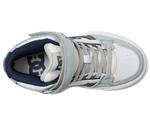 Кроссовки DC Kids Pure High-Top Ev, Grey/Blue/WhiteSee Less - фото 2