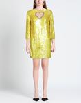 Мини-платье Elisabetta Franchi, горчичный - фото 2