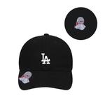 MLB Хлопковая бейсболка унисекс черная - фото 3