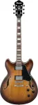 Электрогитара IBANEZ AS73-TBC с полуакустическим корпусом - фото
