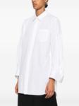 Рубашка на пуговицах Sacai, белый - фото 3