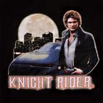 Knight Rider - Футболка Michael & Car черная - фото 2