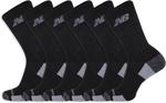 New Balance Unisex Performance Recycled Crew, 6 шт., Black - фото