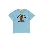 Детская футболка A Bathing Ape, синий - фото